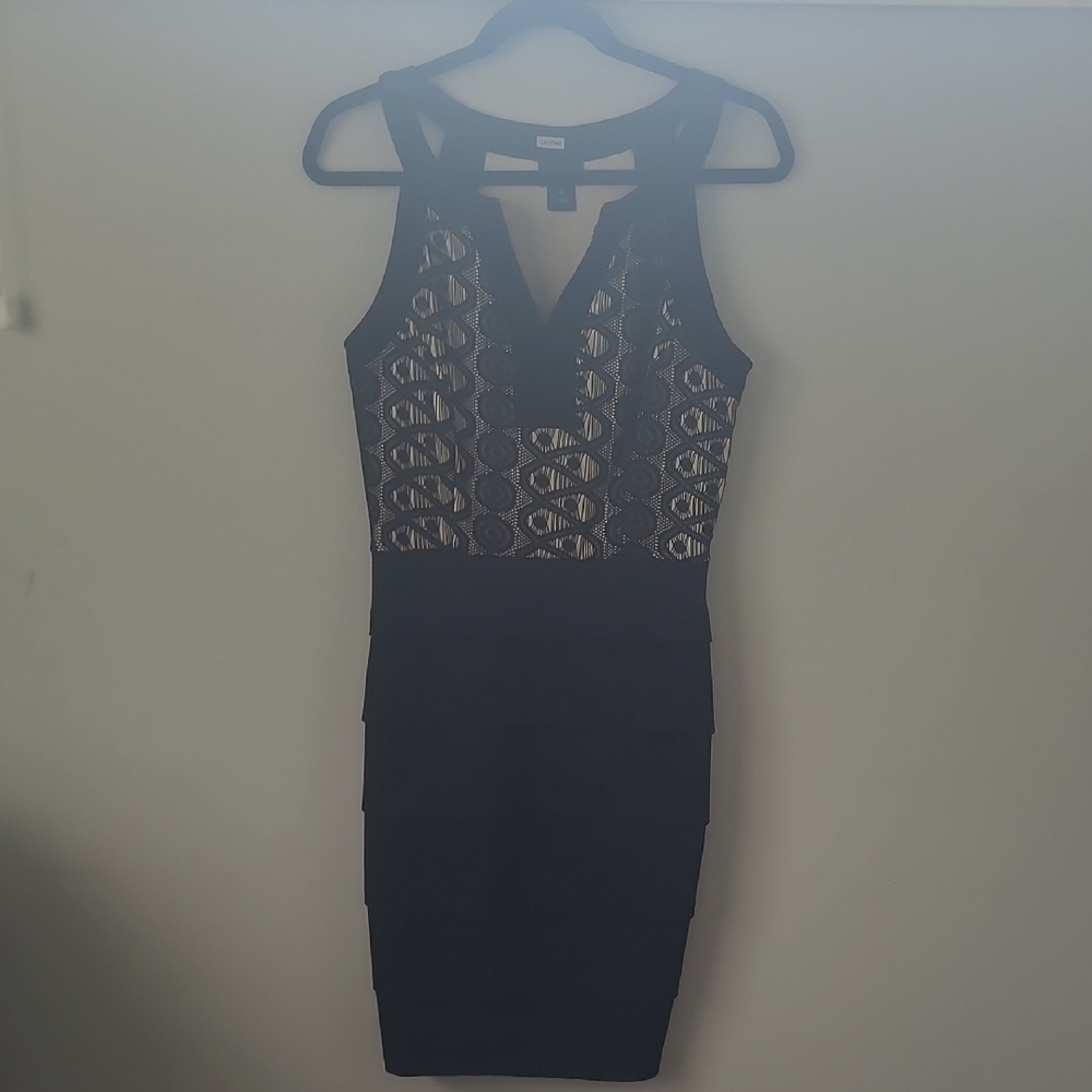 Elegant Black Lace Dress